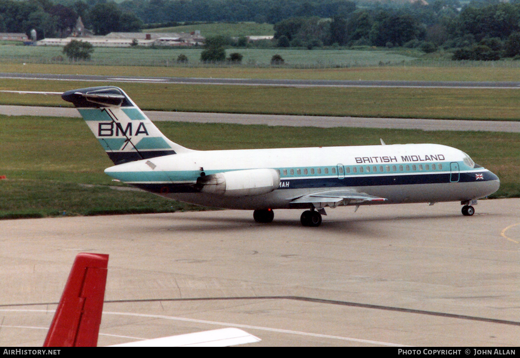 Aircraft Photo of G-BMAH | Douglas DC-9-14 | British Midland Airways - BMA | AirHistory.net #96088