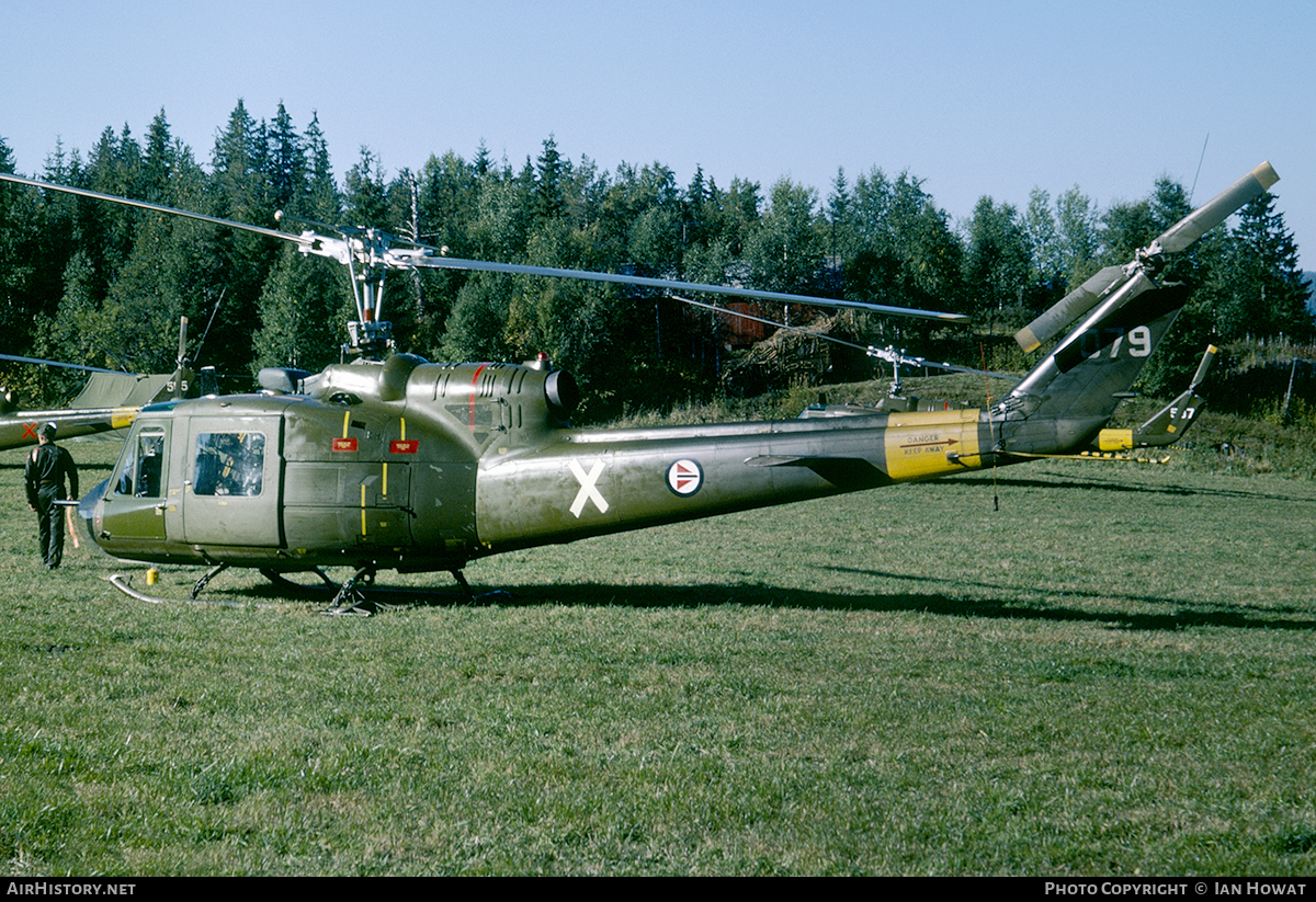 Aircraft Photo of 079 | Bell UH-1B Iroquois | Norway - Air Force | AirHistory.net #96089