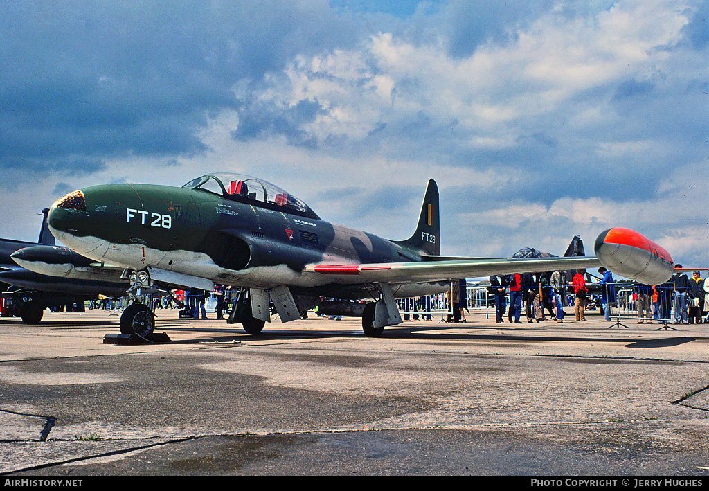 Aircraft Photo of FT28 | Lockheed T-33A | Belgium - Air Force | AirHistory.net #96142