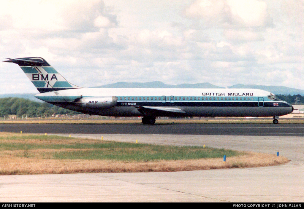 Aircraft Photo of G-BMAM | McDonnell Douglas DC-9-32 | British Midland Airways - BMA | AirHistory.net #96146