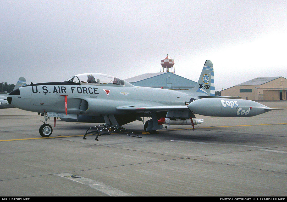 Aircraft Photo of 53-5802 / 35802 | Lockheed T-33A | USA - Air Force | AirHistory.net #96158