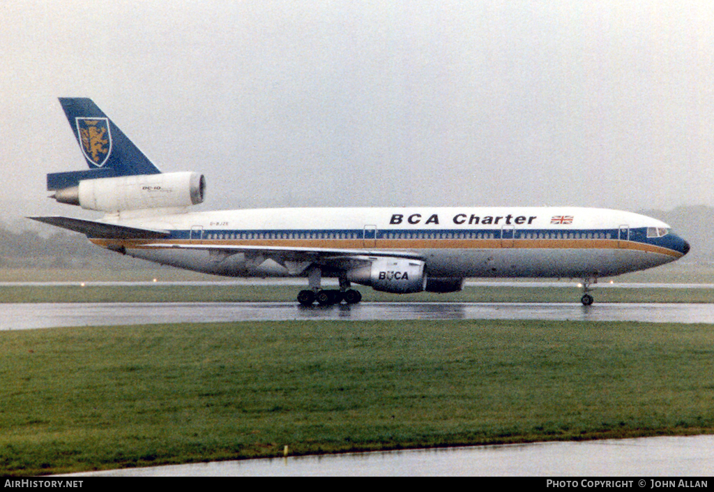 Aircraft Photo of G-BJZE | McDonnell Douglas DC-10-10 | British Caledonian Airways Charter | AirHistory.net #96168