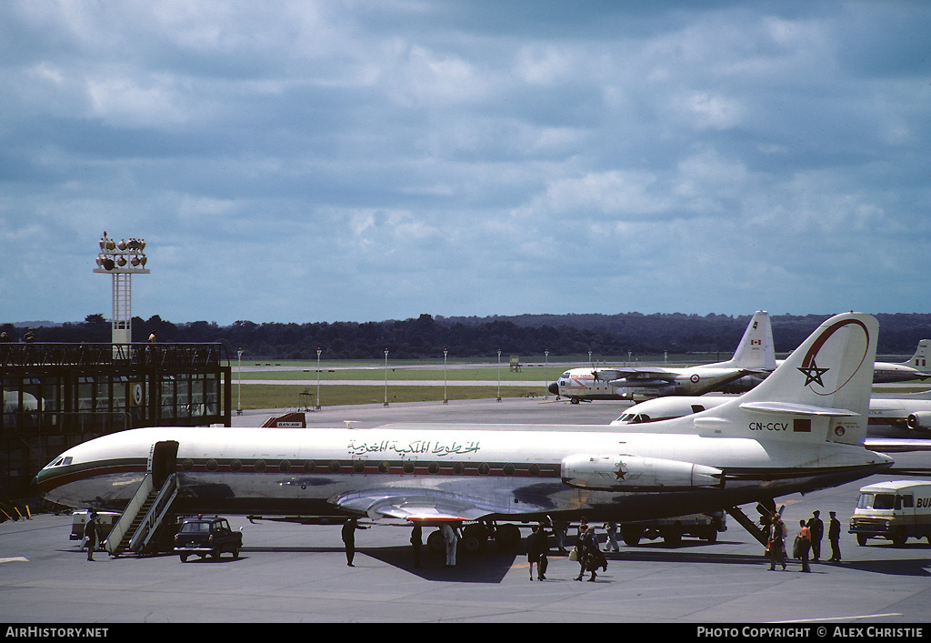 Aircraft Photo of CN-CCV | Sud SE-210 Caravelle III | Royal Air Maroc - RAM | AirHistory.net #96185