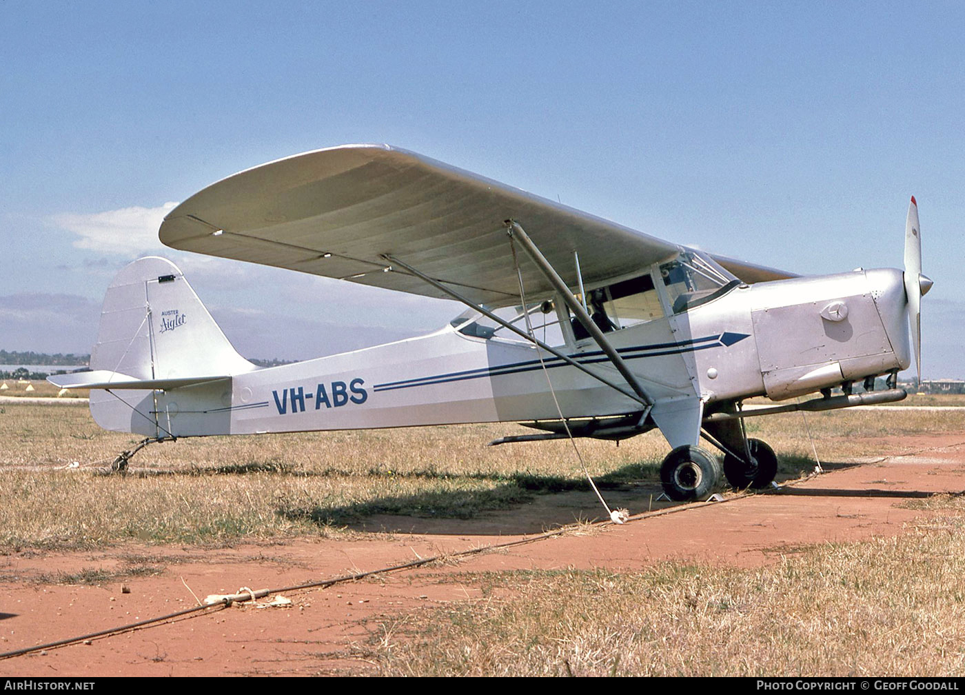 Aircraft Photo of VH-ABS | Auster J-1B Aiglet | AirHistory.net #96192