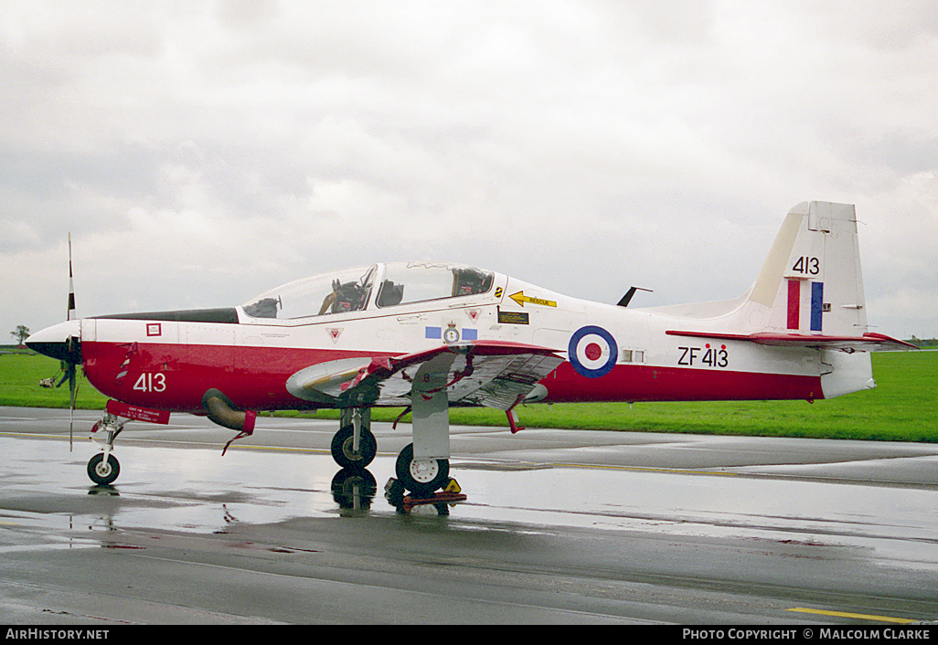 Aircraft Photo of ZF413 | Short S-312 Tucano T1 | UK - Air Force | AirHistory.net #96197