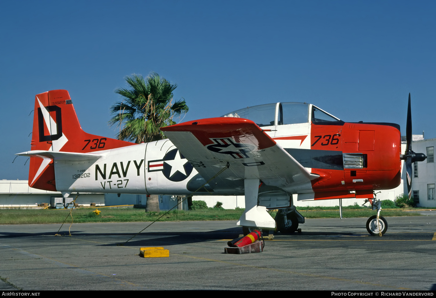 Aircraft Photo of 138202 | North American T-28B Trojan | USA - Navy | AirHistory.net #96229