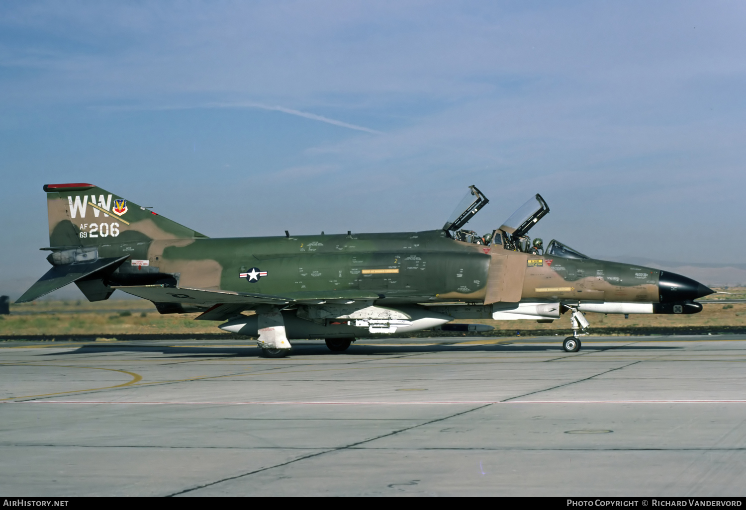 Aircraft Photo of 69-7206 / AF69-206 | McDonnell Douglas F-4G Phantom II | USA - Air Force | AirHistory.net #96230