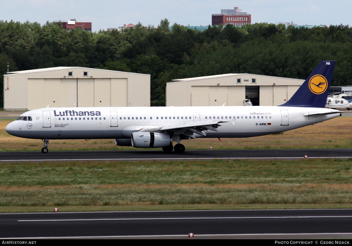Aircraft Photo of D-AIRB | Airbus A321-131 | Lufthansa | AirHistory.net #96252