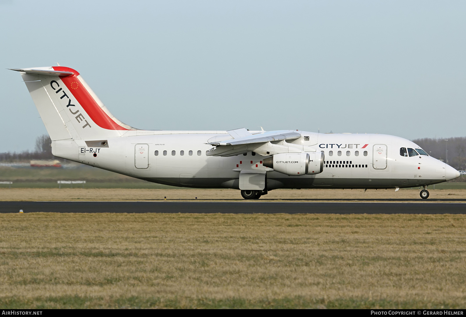 Aircraft Photo of EI-RJY | British Aerospace Avro 146-RJ85A | CityJet | AirHistory.net #96268