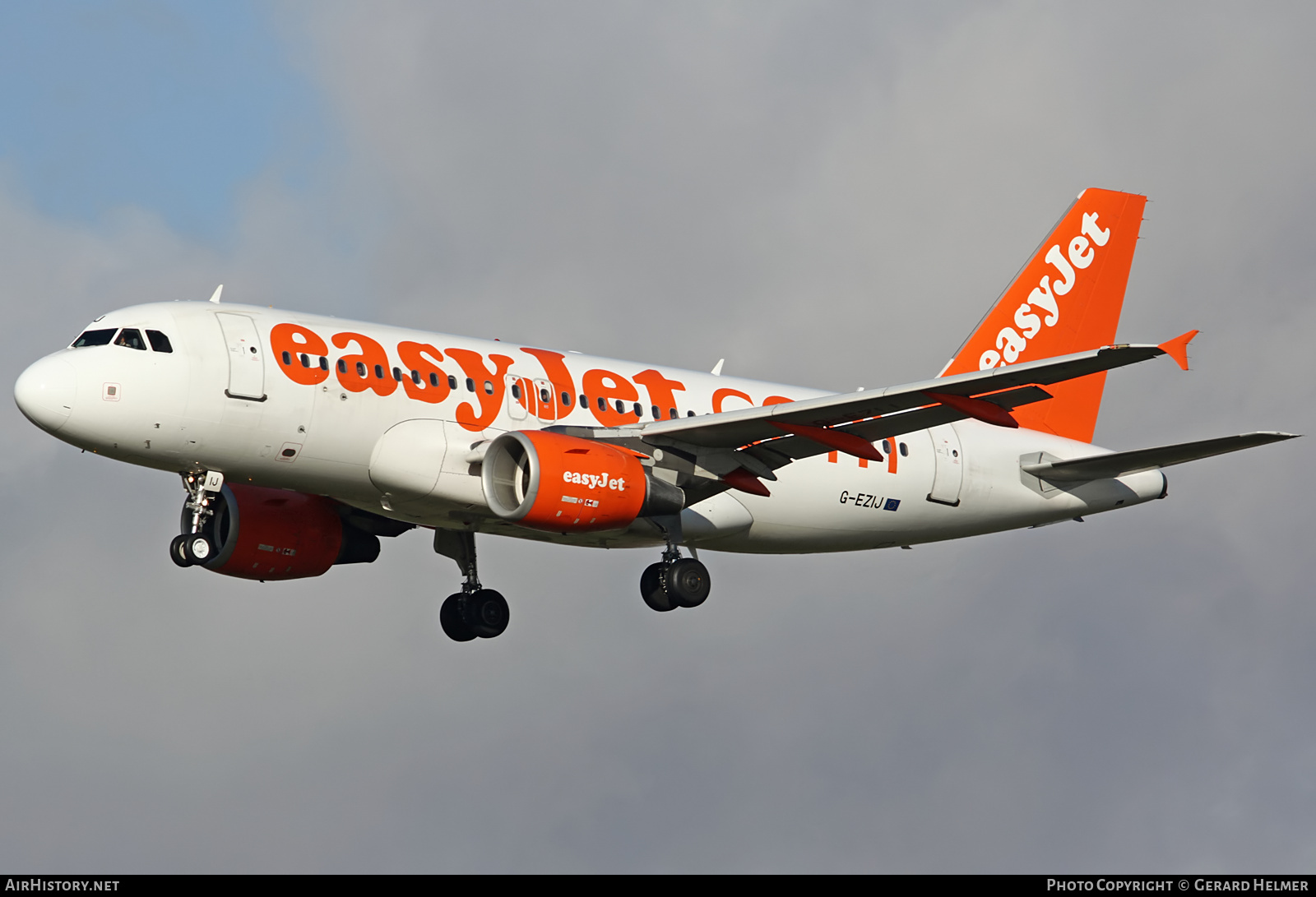 Aircraft Photo of G-EZIJ | Airbus A319-111 | EasyJet | AirHistory.net #96271