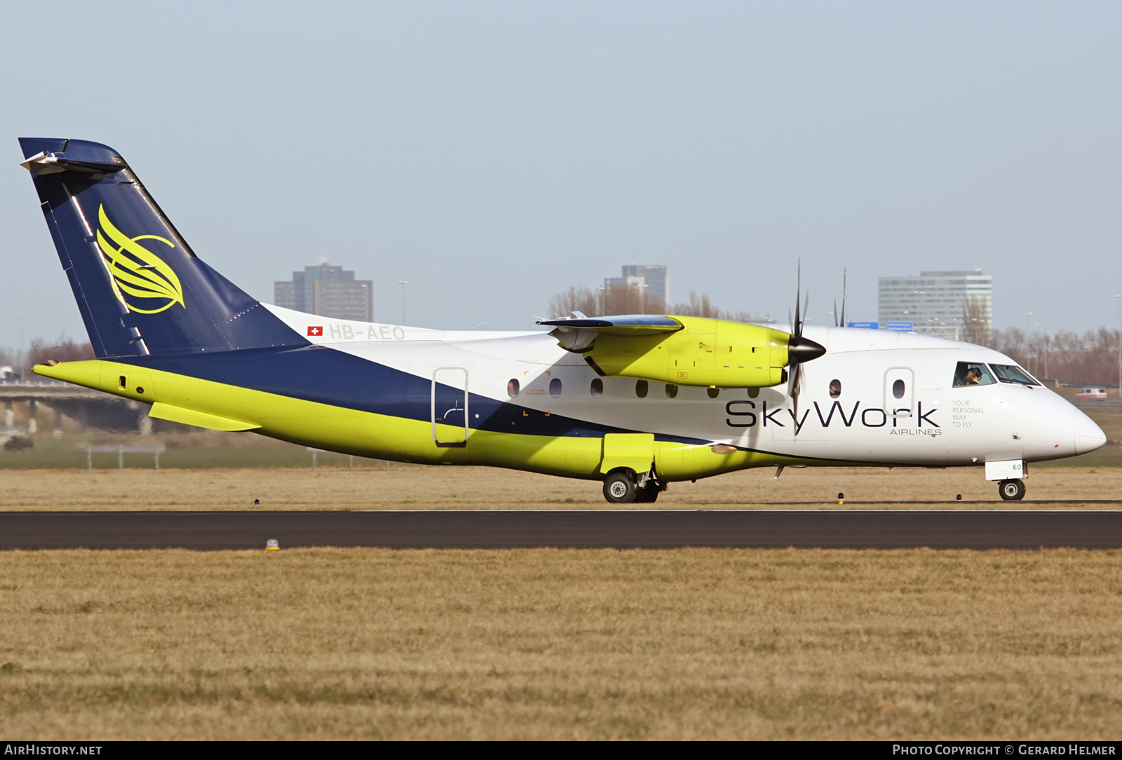 Aircraft Photo of HB-AEO | Dornier 328-110 | SkyWork Airlines | AirHistory.net #96273