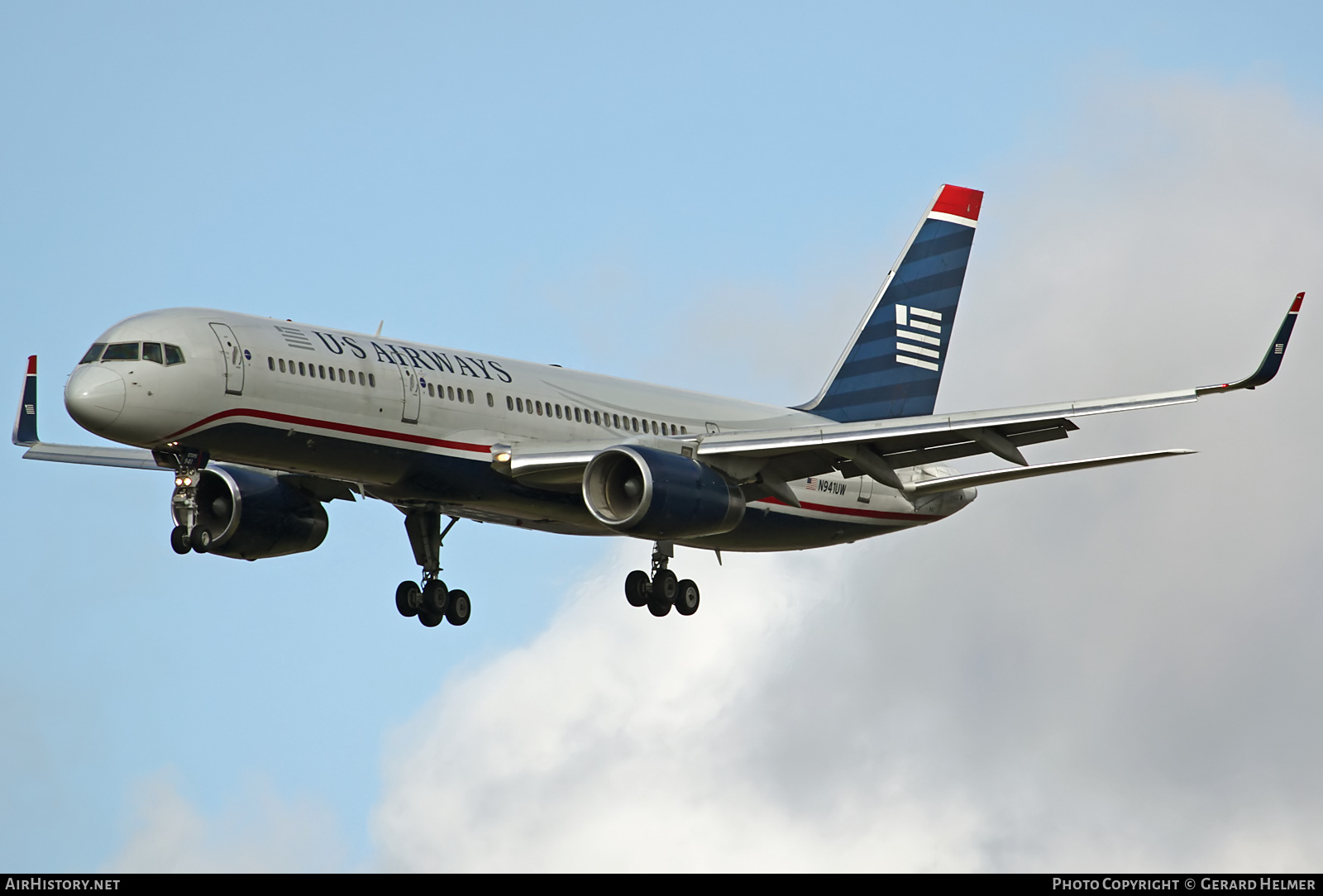 Aircraft Photo of N941UW | Boeing 757-2B7 | US Airways | AirHistory.net #96277