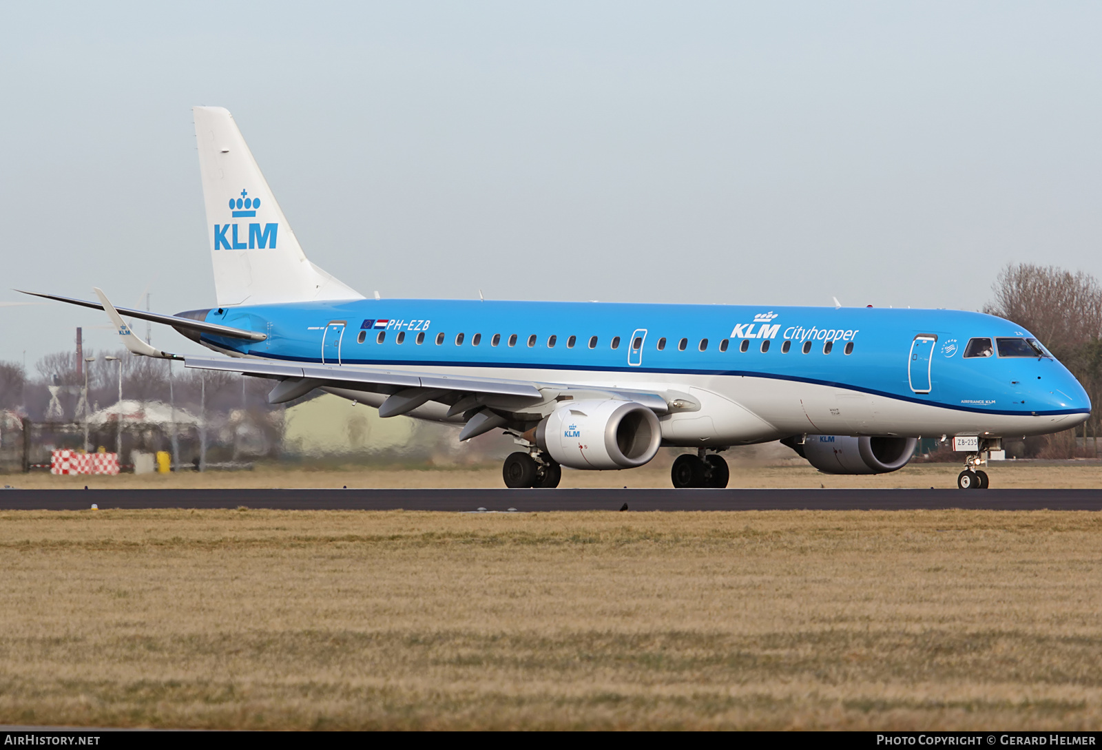 Aircraft Photo of PH-EZB | Embraer 190STD (ERJ-190-100STD) | KLM Cityhopper | AirHistory.net #96281