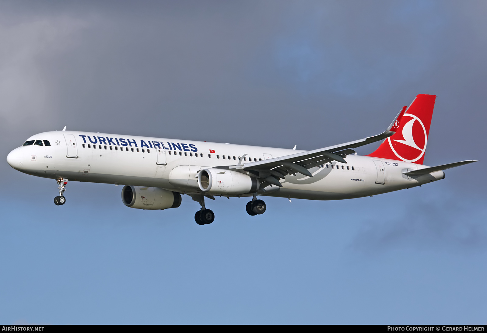 Aircraft Photo of TC-JSF | Airbus A321-231 | Turkish Airlines | AirHistory.net #96291