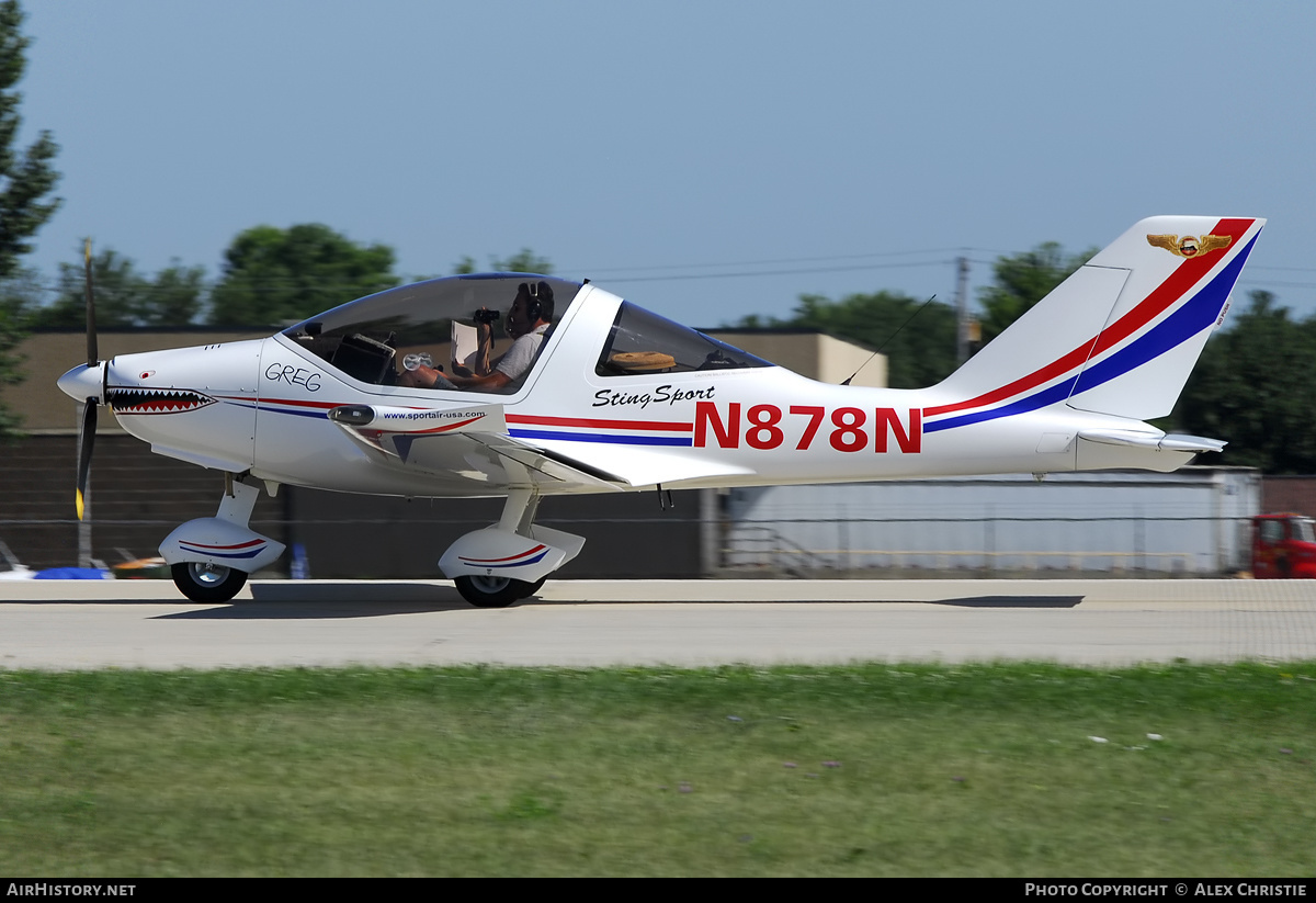 Aircraft Photo of N878N | TL-Ultralight TL-2000 Sting S3 | AirHistory.net #96296
