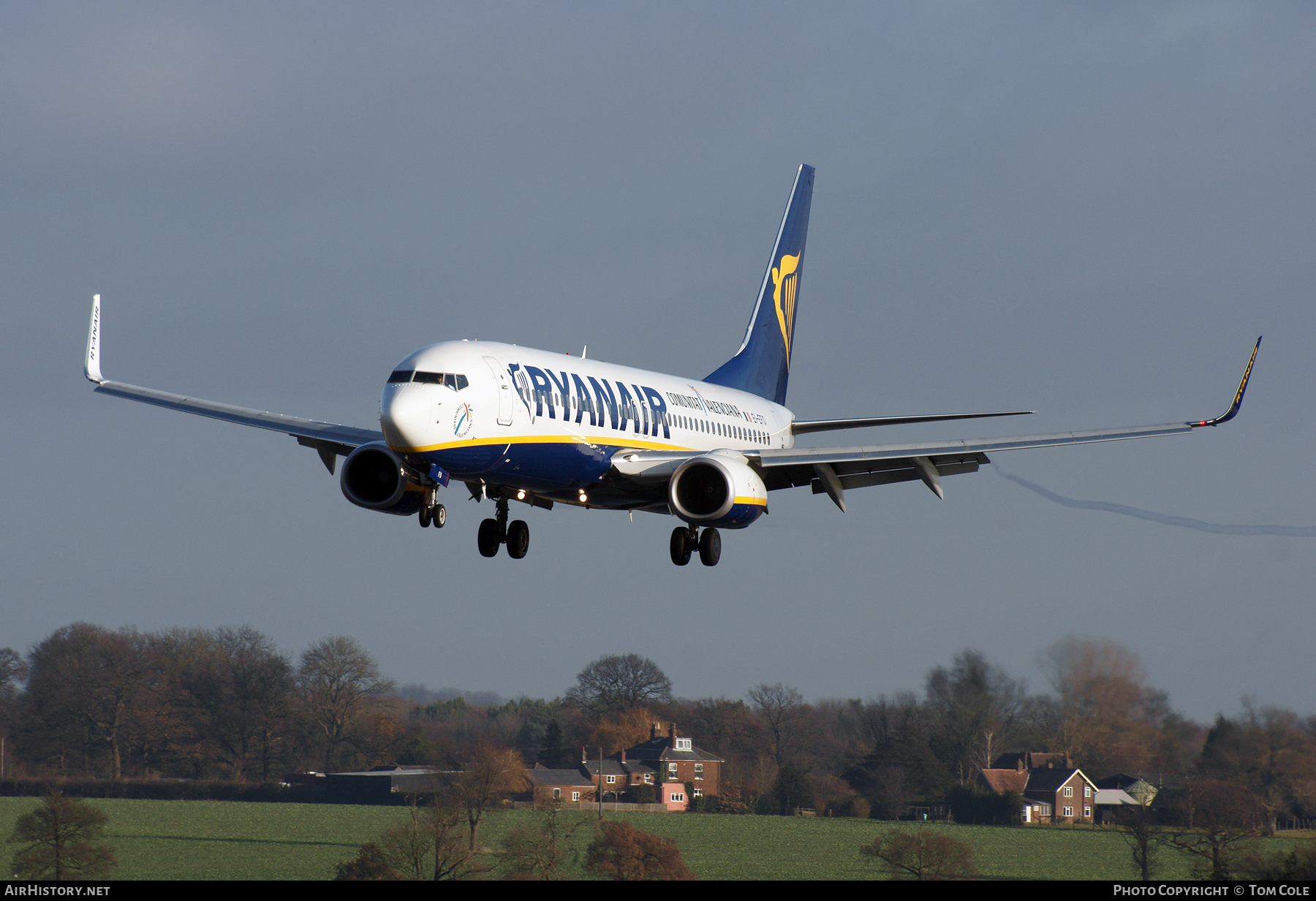 Aircraft Photo of EI-EFO | Boeing 737-8AS | Ryanair | AirHistory.net #96299