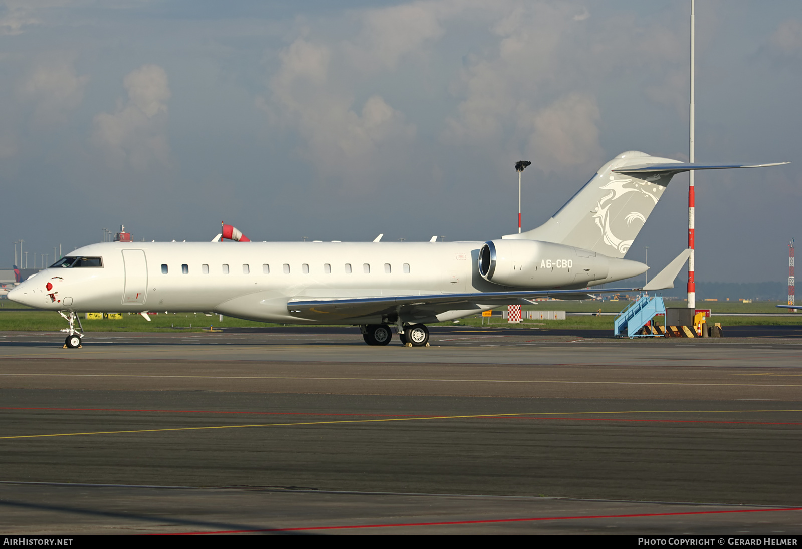 Aircraft Photo of A6-CBO | Bombardier Global Express XRS (BD-700-1A10) | AirHistory.net #96303