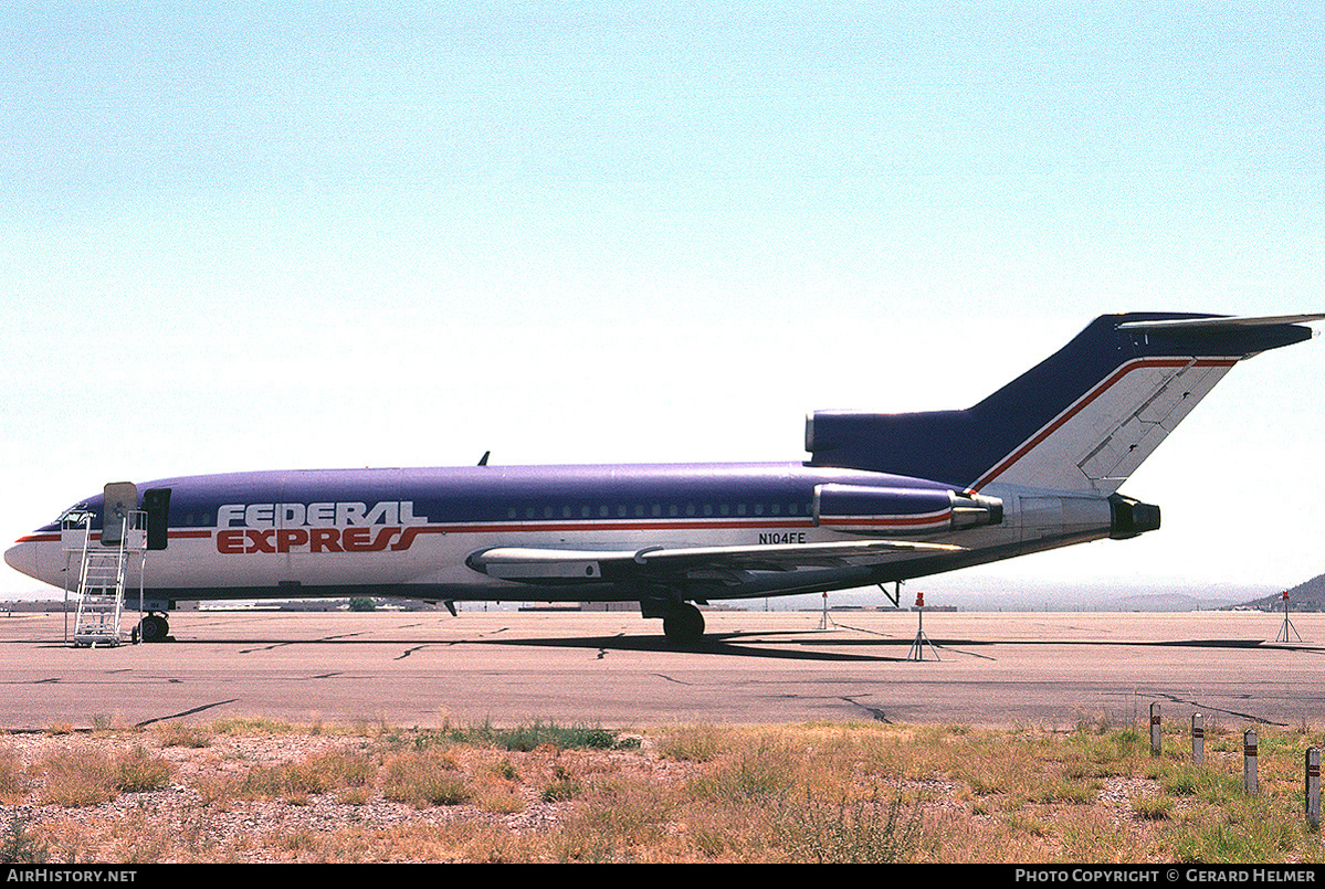 Aircraft Photo of N104FE | Boeing 727-22C | Federal Express | AirHistory.net #96305