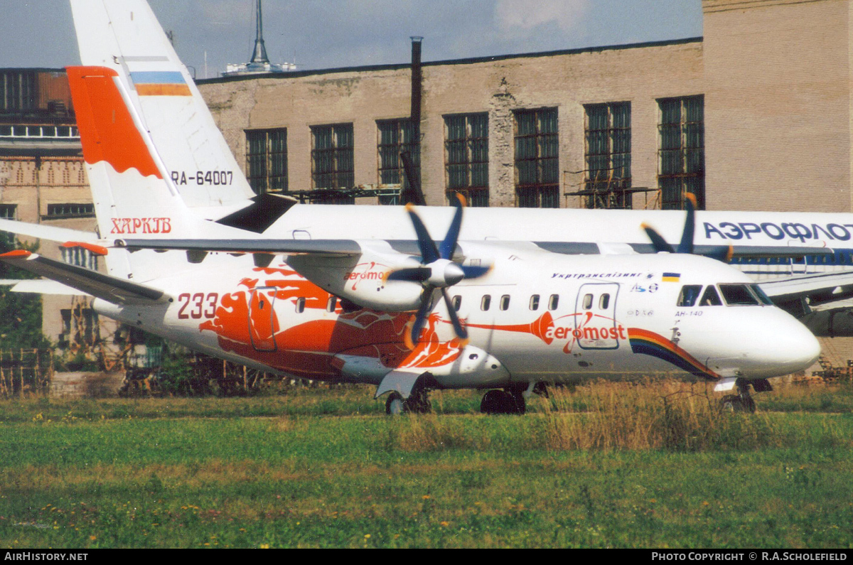 Aircraft Photo of UR-14002 | Antonov An-140 | Aeromost Kharkiv | AirHistory.net #96310