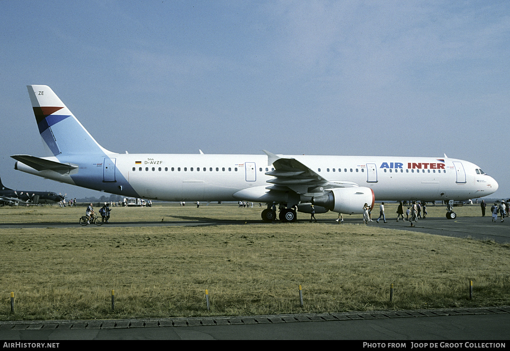 Aircraft Photo of D-AVZF | Airbus A321-111 | Air Inter | AirHistory.net #96316