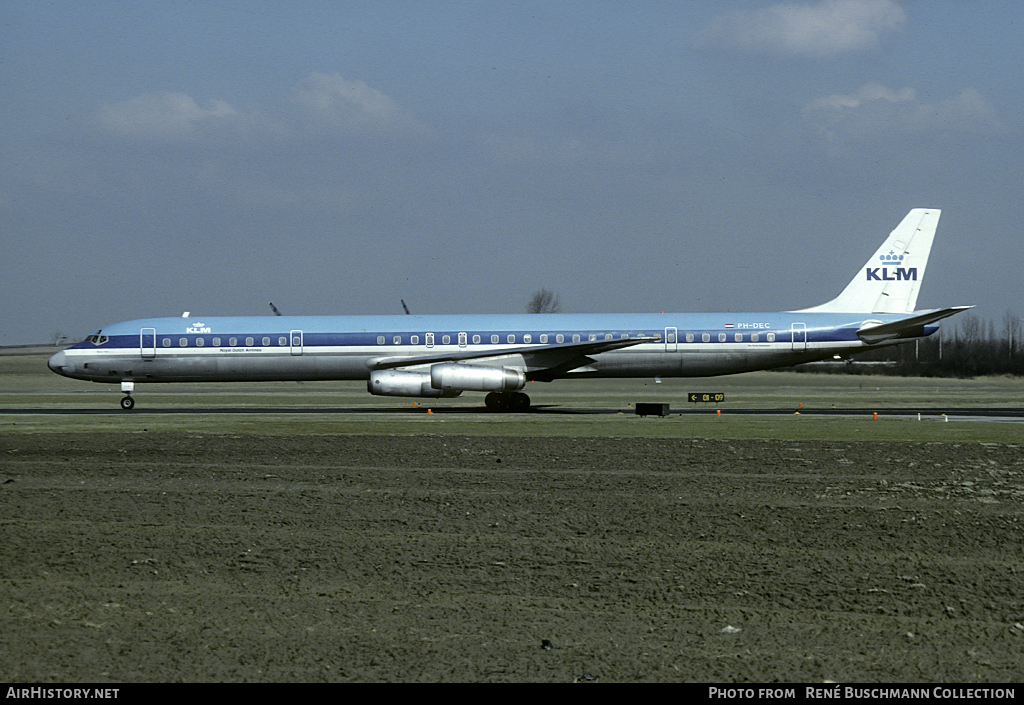 Aircraft Photo of PH-DEC | McDonnell Douglas DC-8-63 | KLM - Royal Dutch Airlines | AirHistory.net #96322