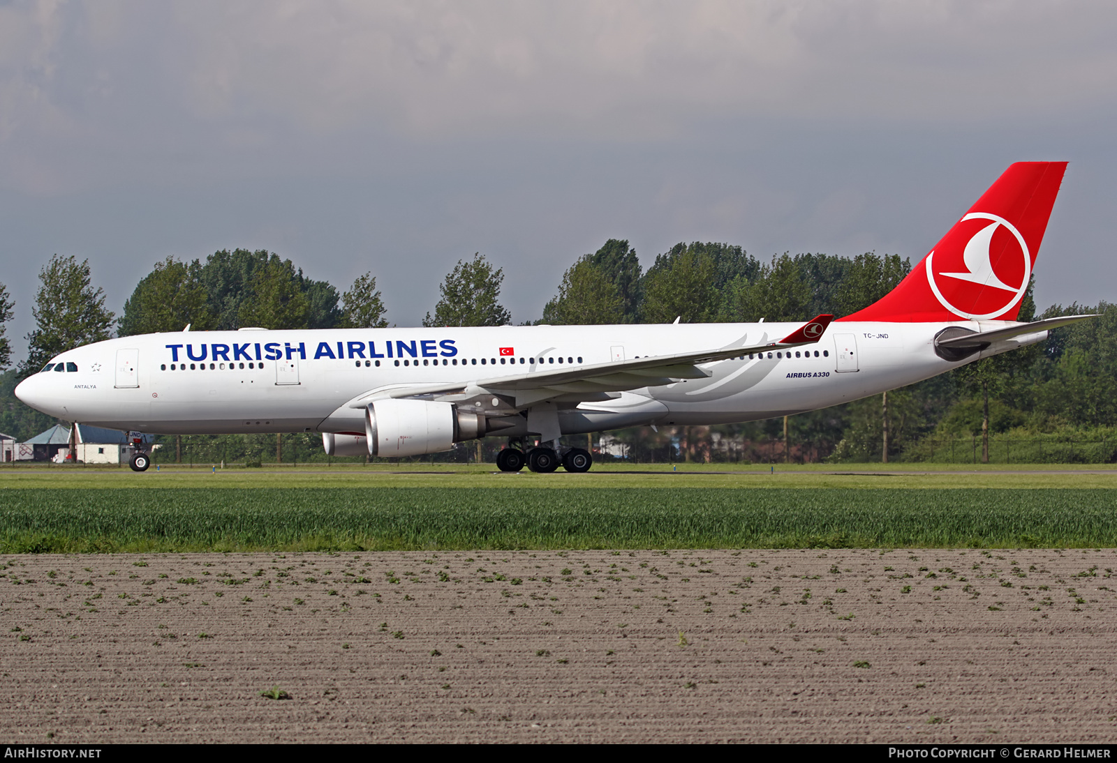 Aircraft Photo of TC-JND | Airbus A330-203 | Turkish Airlines | AirHistory.net #96349