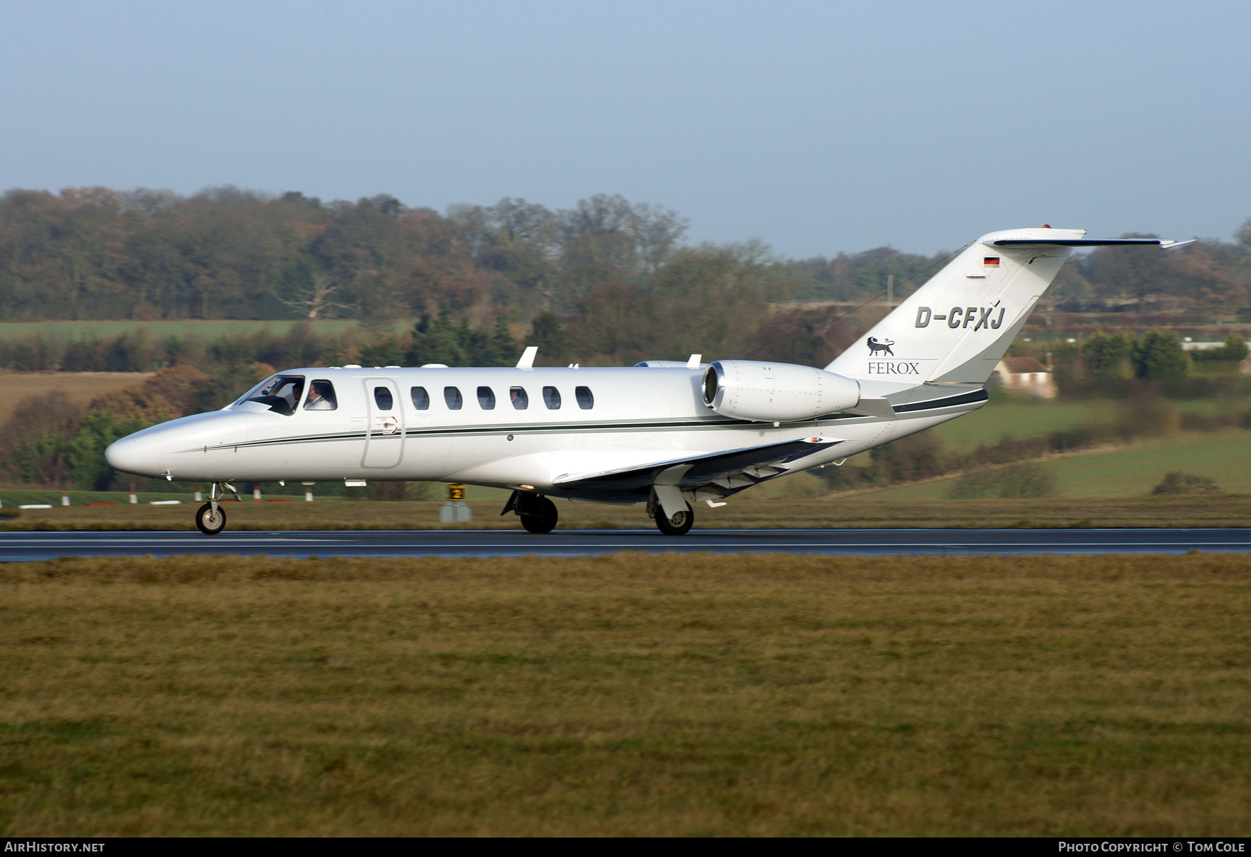 Aircraft Photo of D-CFXJ | Cessna 525B CitationJet CJ3 | Ferox | AirHistory.net #96354