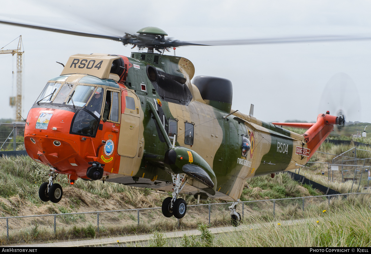 Aircraft Photo of RS04 | Westland WS-61 Sea King Mk48 | Belgium - Air Force | AirHistory.net #96365