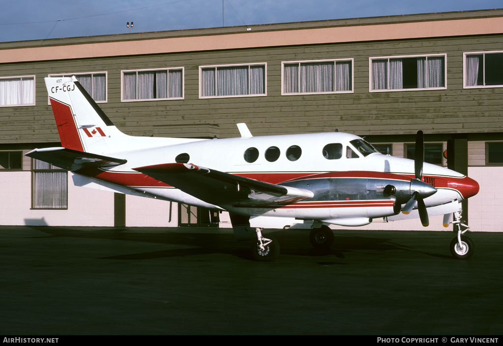 Aircraft Photo of CF-CGJ | Beech 65-A90 King Air | Transport Canada | AirHistory.net #96371