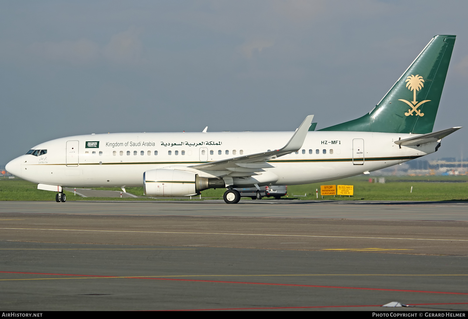Aircraft Photo of HZ-MF1 | Boeing 737-7FG BBJ | Kingdom of Saudi Arabia | AirHistory.net #96375