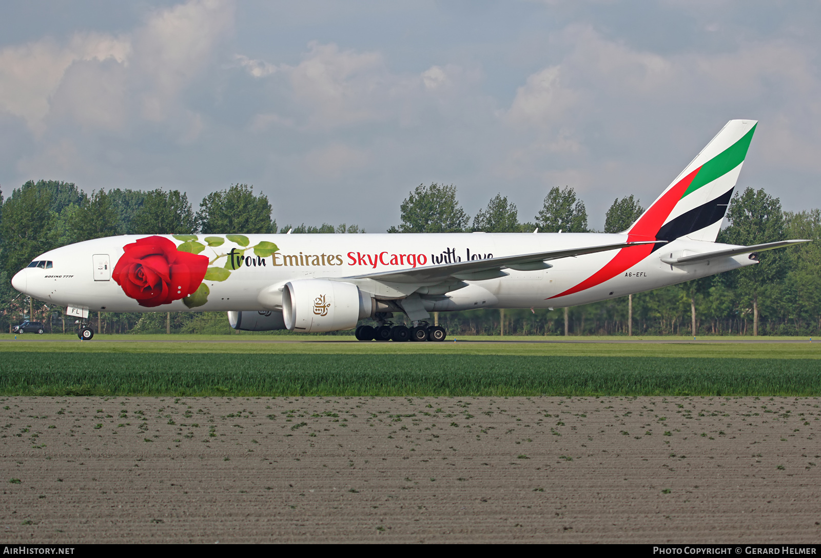 Aircraft Photo of A6-EFL | Boeing 777-F1H | Emirates SkyCargo | AirHistory.net #96381