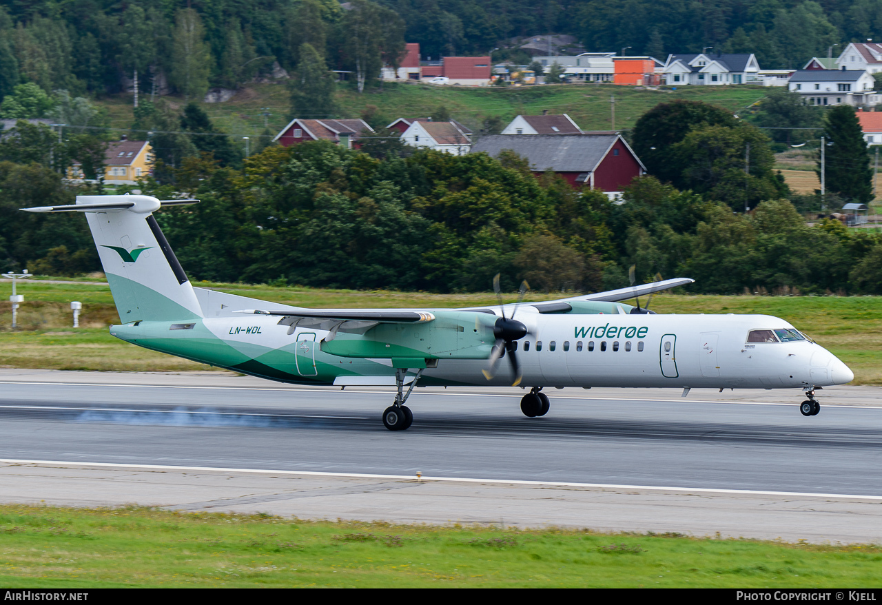 Aircraft Photo of LN-WDL | Bombardier DHC-8-402 Dash 8 | Widerøe | AirHistory.net #96386