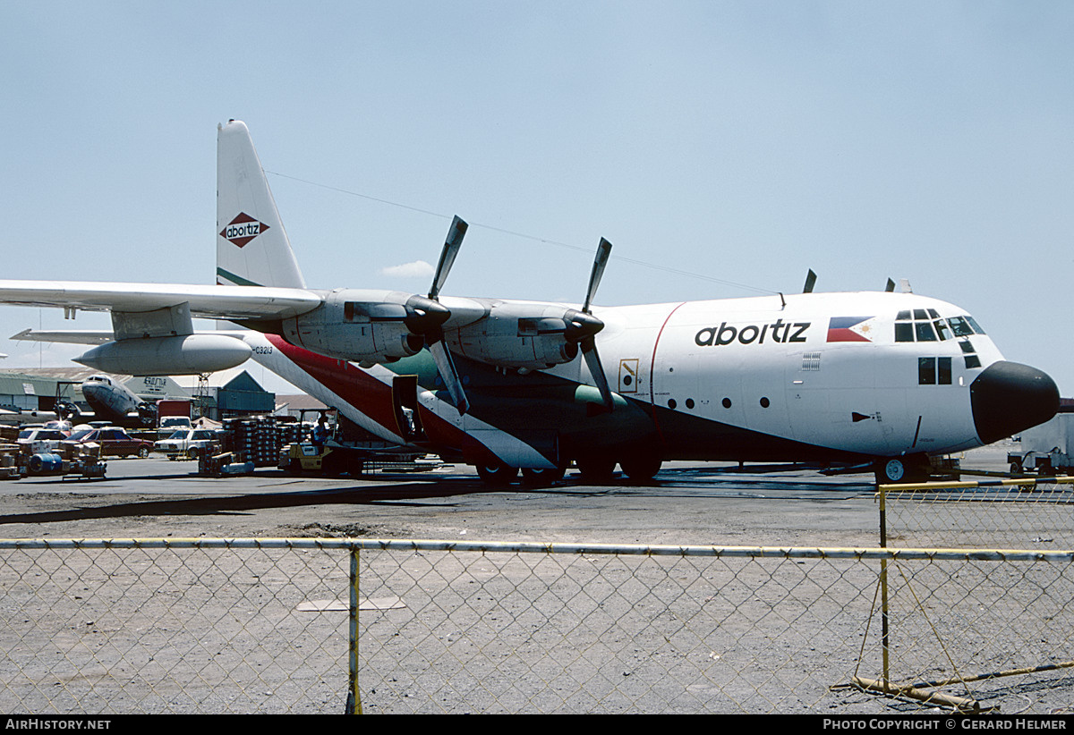 Aircraft Photo of RP-C3213 | Lockheed C-130A Hercules (L-182) | Aboitiz Air | AirHistory.net #96395