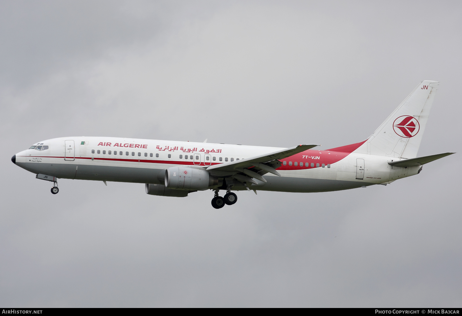 Aircraft Photo of 7T-VJN | Boeing 737-8D6 | Air Algérie | AirHistory.net #96401