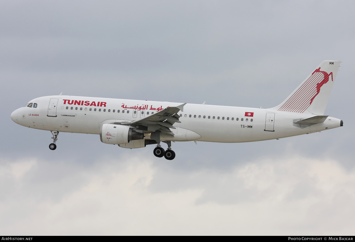 Aircraft Photo of TS-IMM | Airbus A320-211 | Tunisair | AirHistory.net #96412