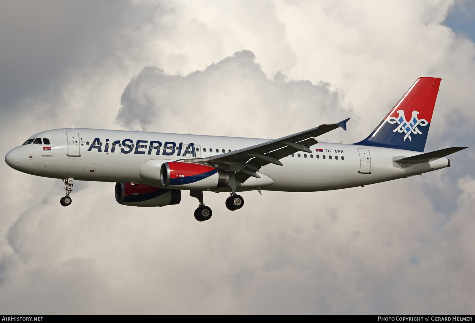 Aircraft Photo of YU-APH | Airbus A320-232 | Air Serbia | AirHistory.net #96414