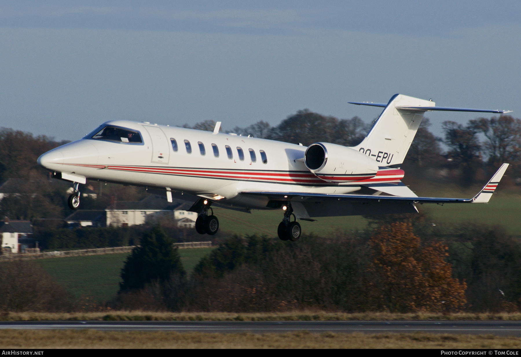 Aircraft Photo of OO-EPU | Learjet 45 | AirHistory.net #96423