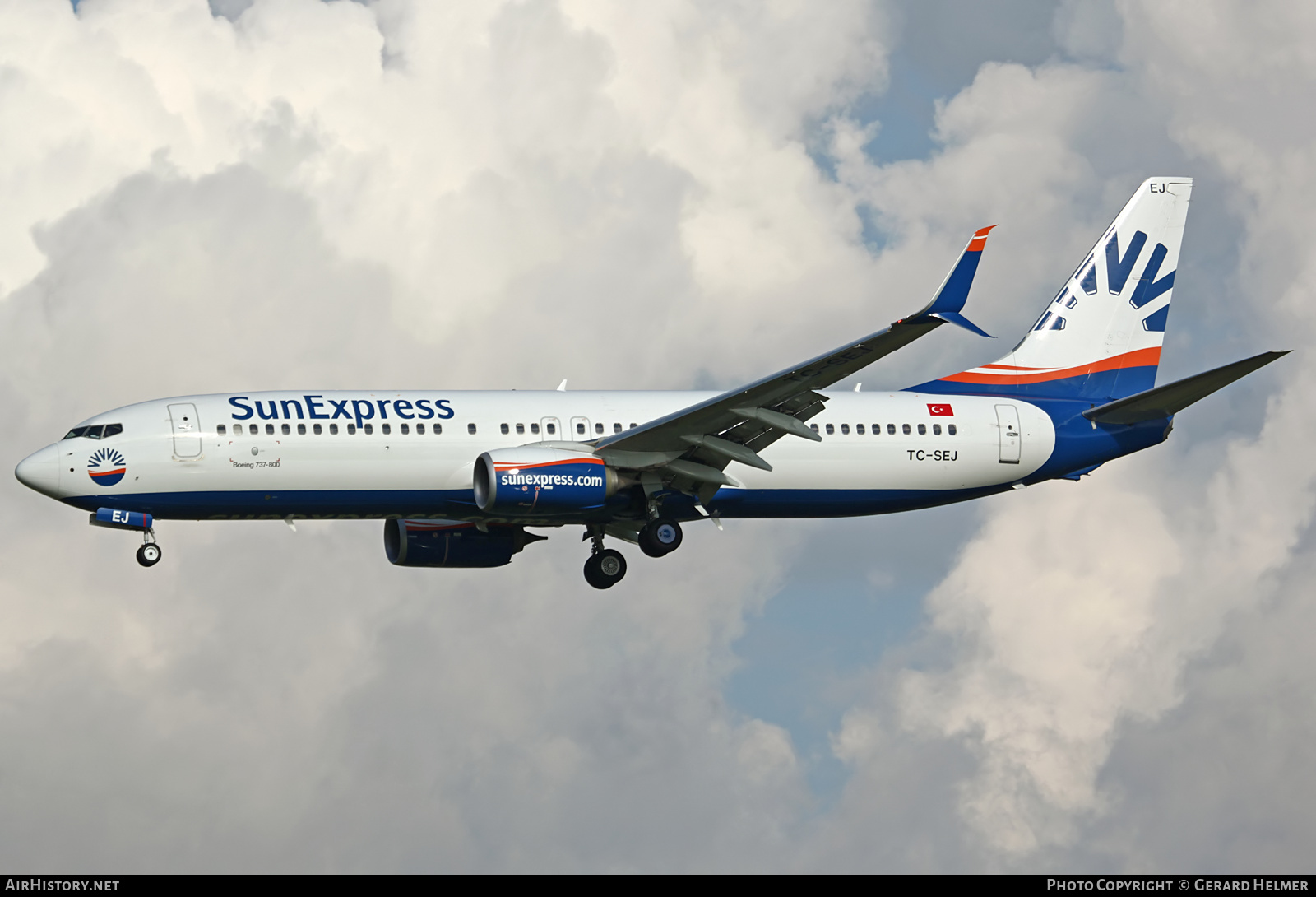 Aircraft Photo of TC-SEJ | Boeing 737-8HC | SunExpress | AirHistory.net #96432