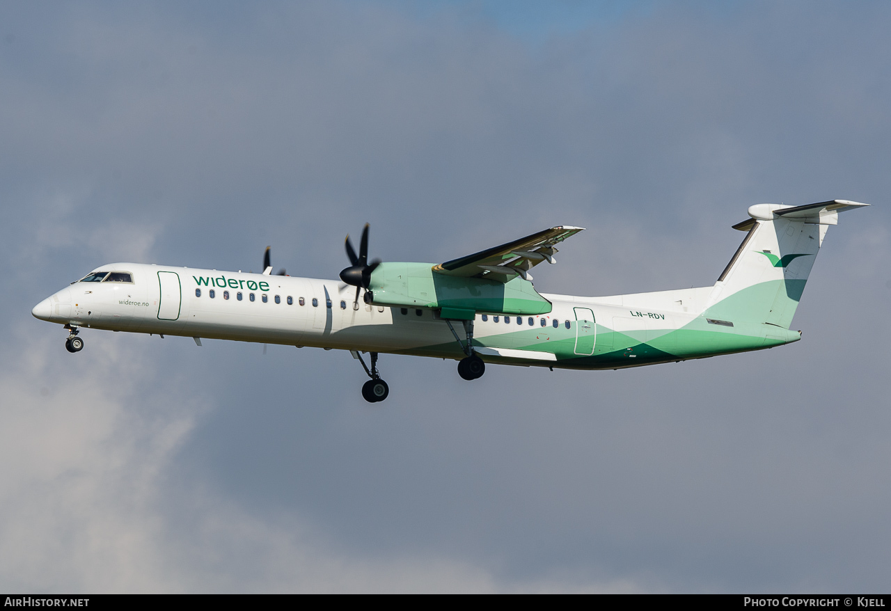 Aircraft Photo of LN-RDV | Bombardier DHC-8-402 Dash 8 | Widerøe | AirHistory.net #96447