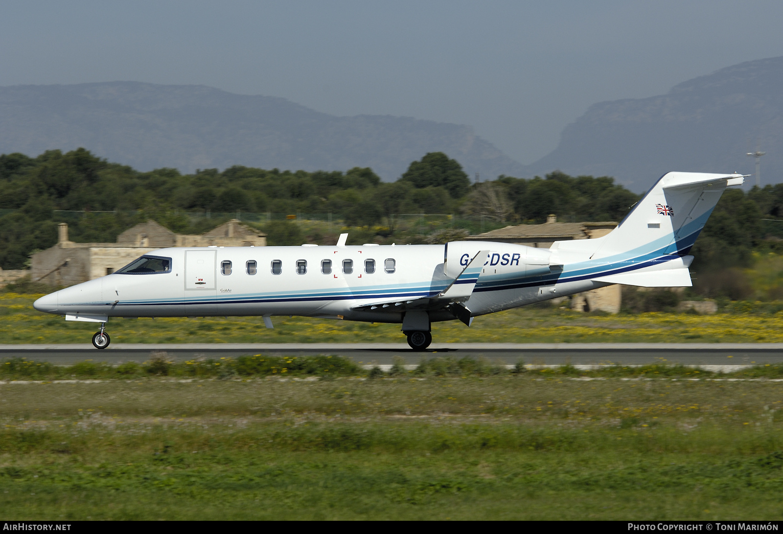 Aircraft Photo of G-CDSR | Learjet 45 | Gold Air | AirHistory.net #96457