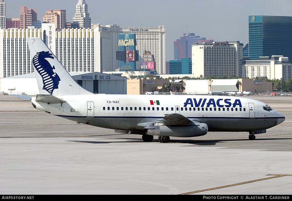 Aircraft Photo of XA-NAK | Boeing 737-219/Adv | Aviacsa - Aviación de Chiapas | AirHistory.net #96472