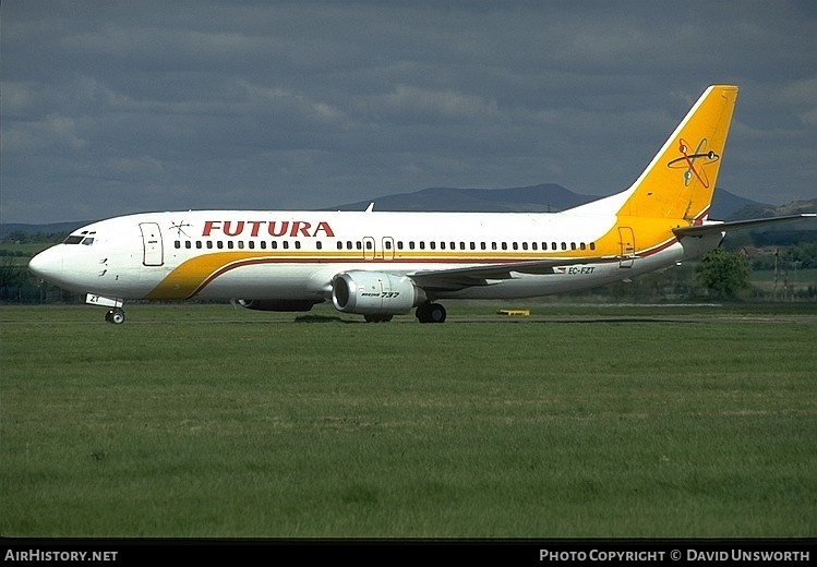 Aircraft Photo of EC-FZT | Boeing 737-4Y0 | Futura International Airways | AirHistory.net #96474