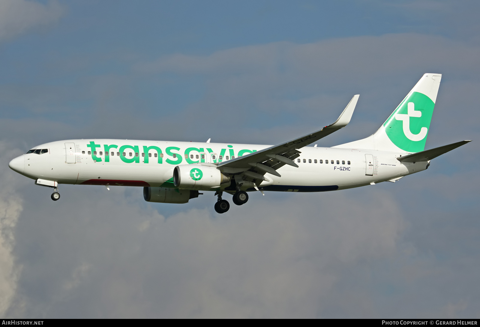Aircraft Photo of F-GZHC | Boeing 737-8K2 | Transavia | AirHistory.net #96480