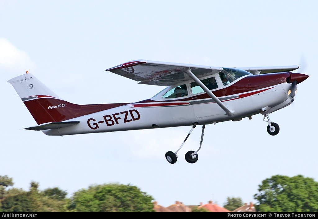 Aircraft Photo of G-BFZD | Reims FR182 Skylane RG II | AirHistory.net #96488