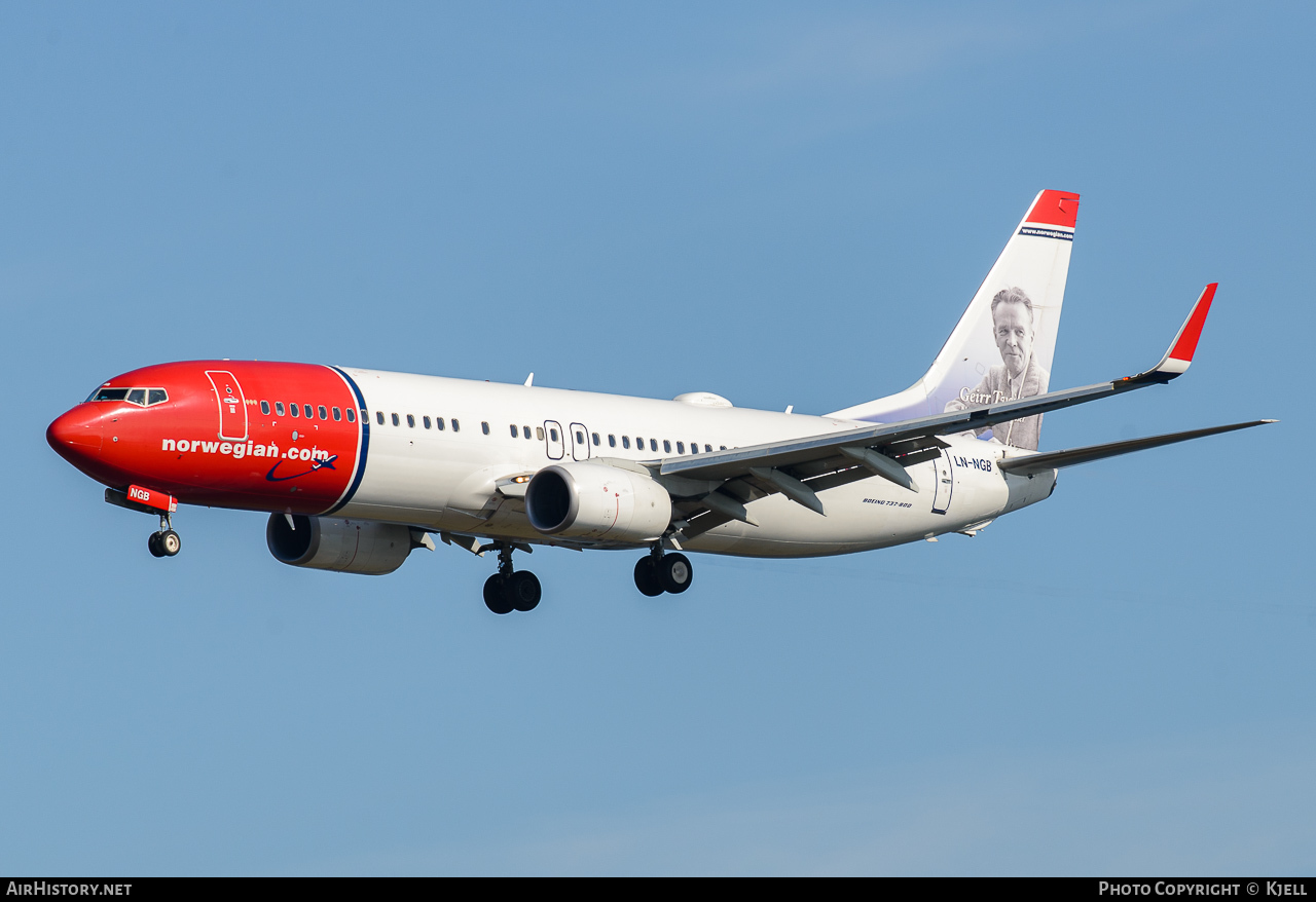 Aircraft Photo of LN-NGB | Boeing 737-8JP | Norwegian | AirHistory.net #96494