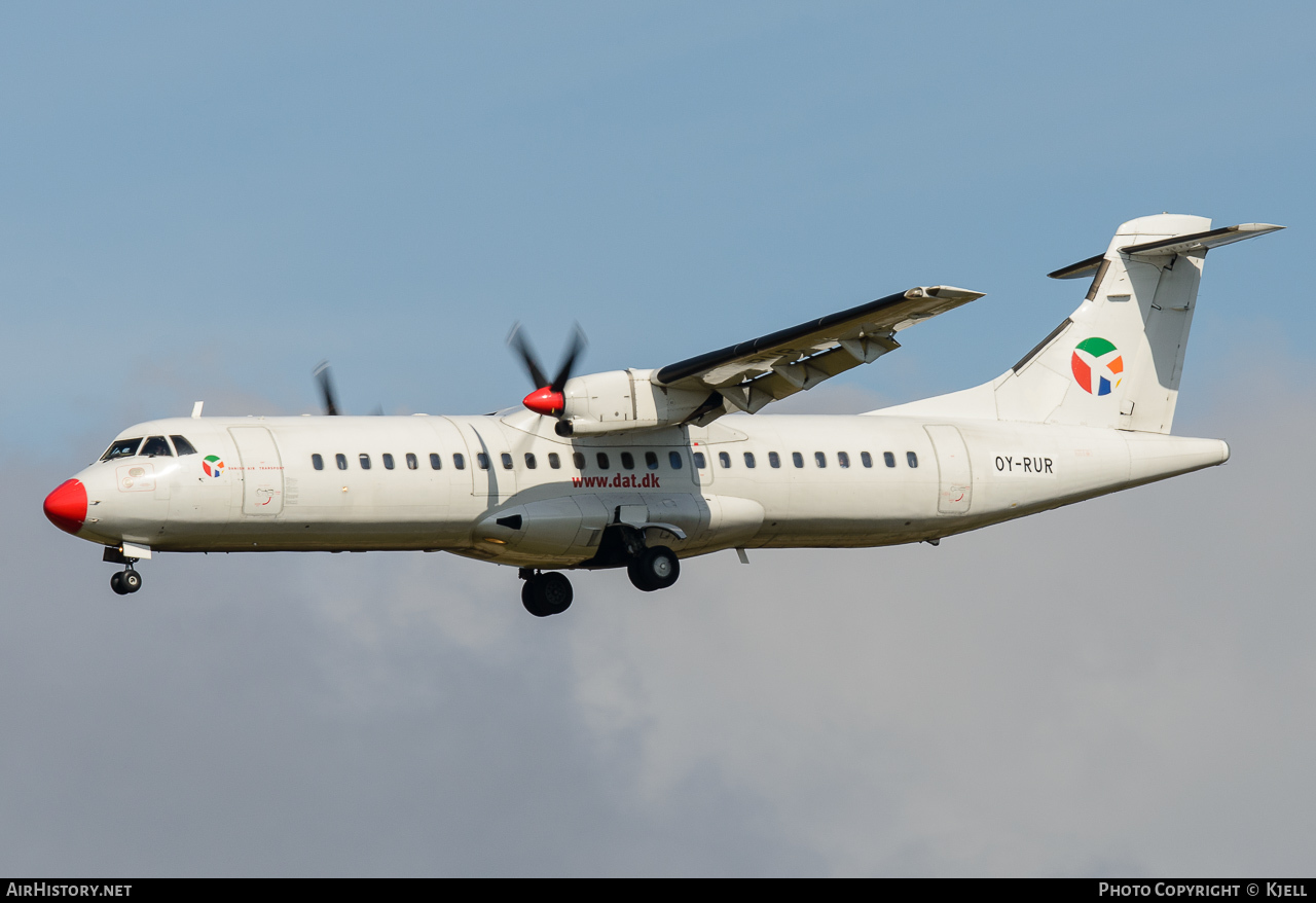 Aircraft Photo of OY-RUR | ATR ATR-72-201 | Danish Air Transport - DAT | AirHistory.net #96495