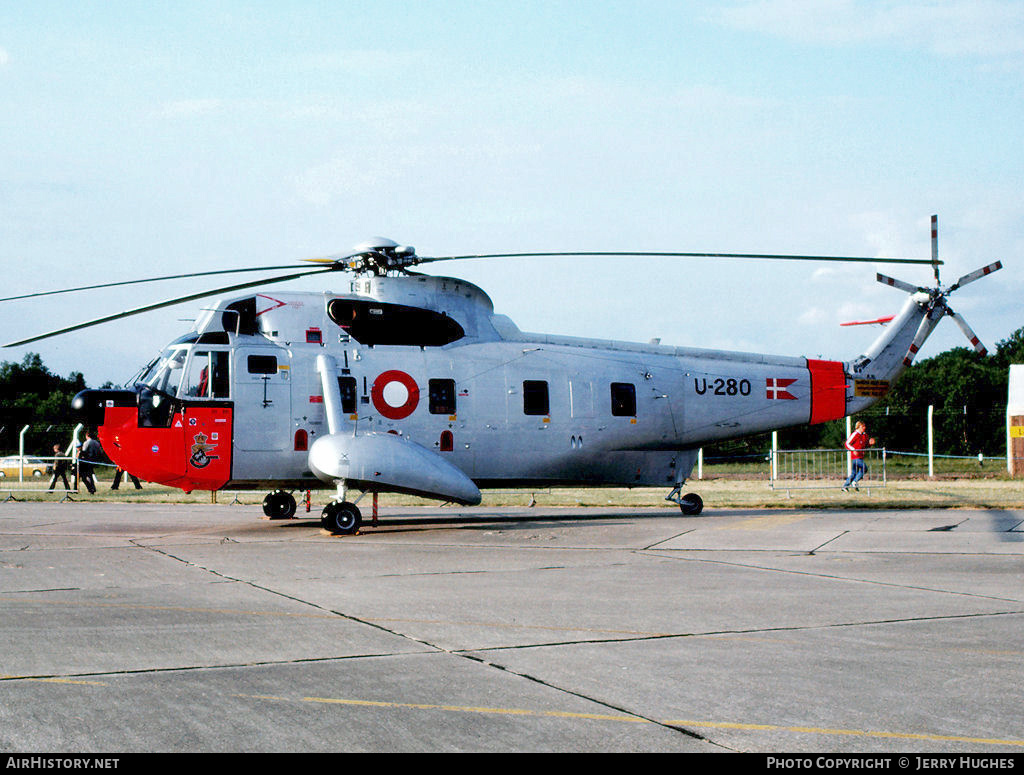 Aircraft Photo of U-280 | Sikorsky S-61A-1 Sea King | Denmark - Air Force | AirHistory.net #96510