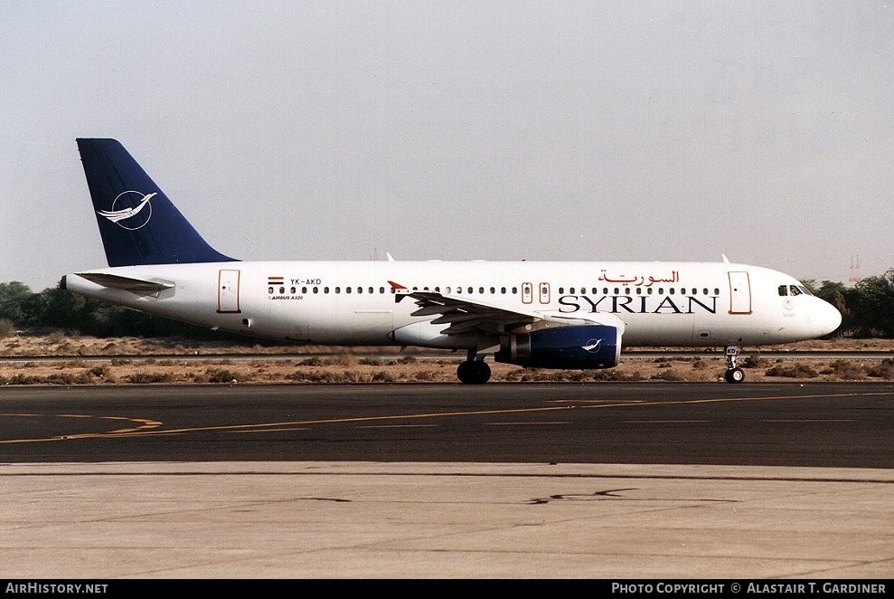 Aircraft Photo of YK-AKD | Airbus A320-232 | Syrian Air | AirHistory.net #96519