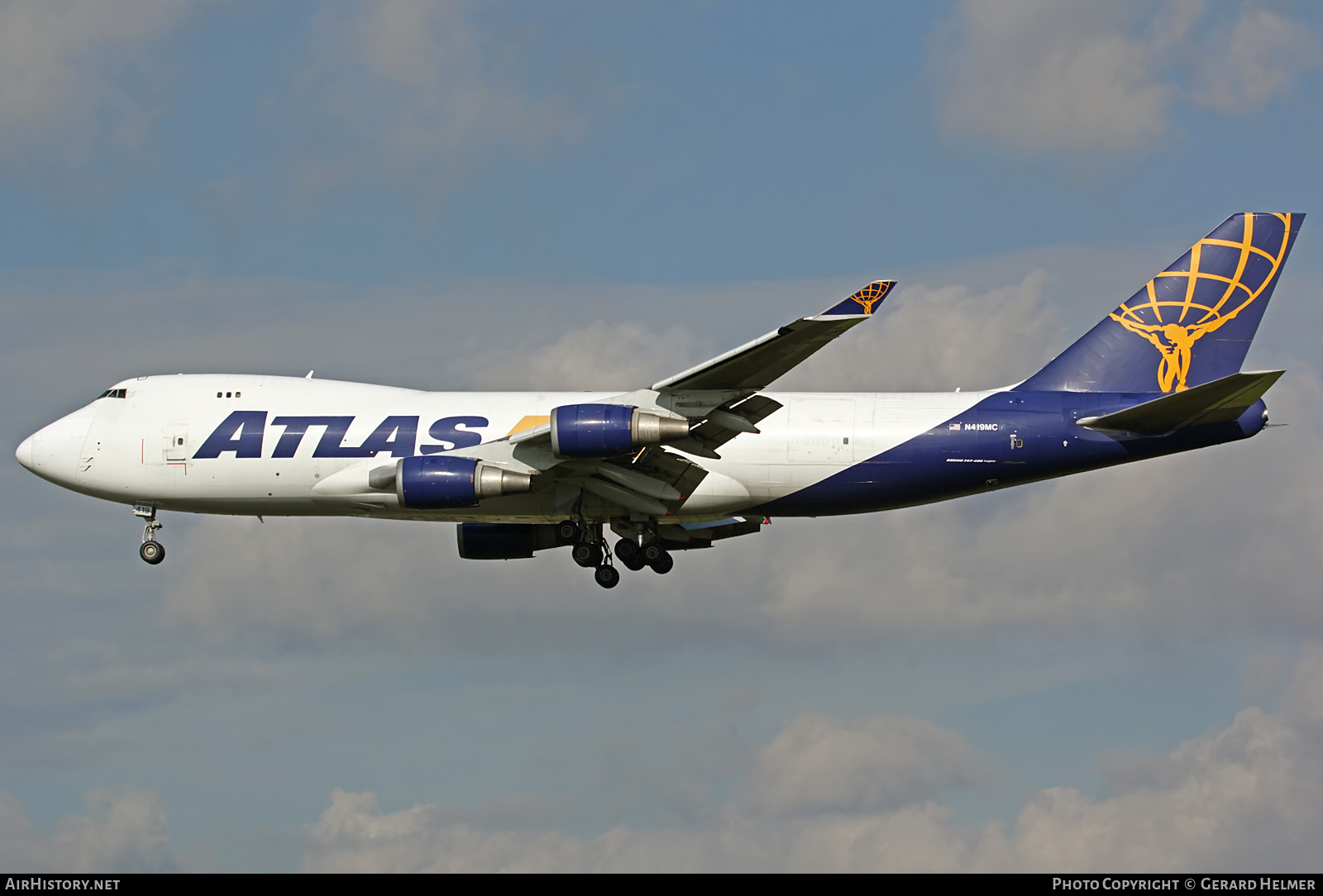Aircraft Photo of N419MC | Boeing 747-48EF/SCD | Atlas Air | AirHistory.net #96539