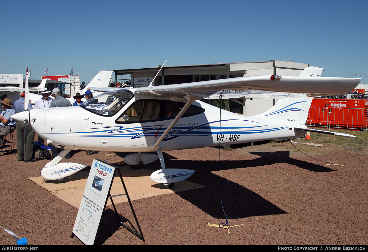 Aircraft Photo of VH-MSF | Tecnam P-2008 LSA | AirHistory.net #96545